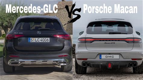 2024 Mercedes Glc Vs 2024 Porsche Macan Glc Vs Macan Mercedes Vs