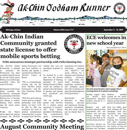 News Official Website Of The Ak Chin Indian Community