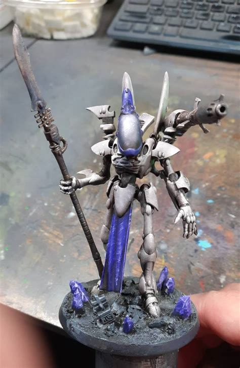 Aeldari Wip Kc Holt Miniature Painting