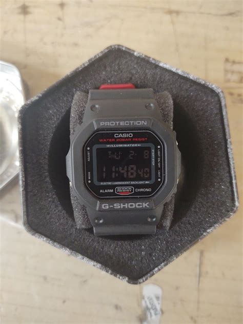 Casio Dw Hr Cr Mens G Shock Digital Watch Black For Sale Online