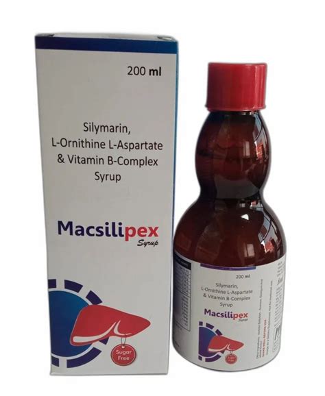 Silymarin L Ornithine L Aspartate Syrup B Complex Syrup 200 Ml At