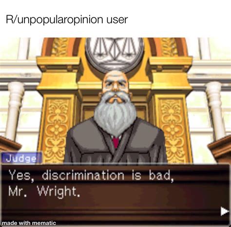 Ace Attorney Judge Has A Hot Take Scrolller
