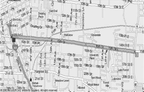 Map of the 15th Street corridor | Download Scientific Diagram