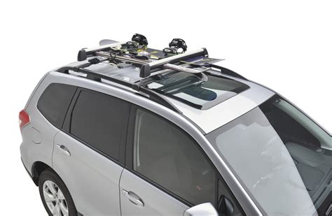 2020 Subaru Forester Thule® Ski And Snowboard Carrier Soa567s010 Genuine Subaru Accessory