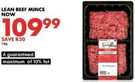 Lean Beef Mince 1kg Offer At Woolworths