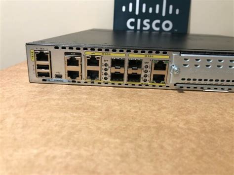 Isr4431k9 Cisco Modular Integrated Multi Service Router Isr4431k9