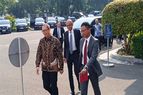 Ceo Microsoft Temui Jokowi Di Istana Bahas Apa