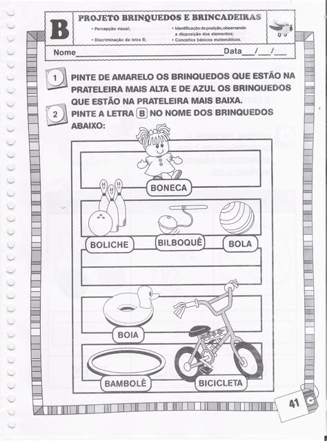 Atividades Sobre Brinquedos E Brincadeiras Antigas E Atuais 1 Ano