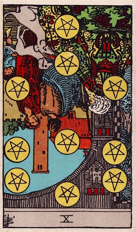 Ten Of Pentacles Reversed In Life Love More