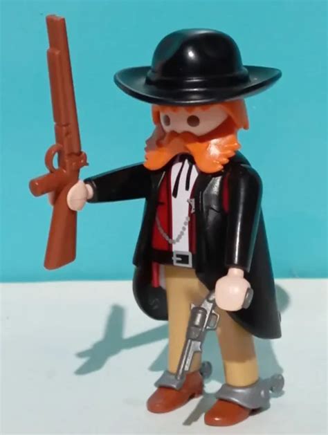 Playmobil Figura Sheriff Oeste Western Marshall Forajido Vaquero Carcel