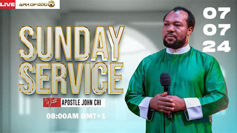 The Agcom Sunday Service Broadcast With Apostle John Chi