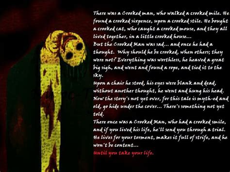 The Crooked Man By Nyroc The Wolfeh On Deviantart Scary Poems