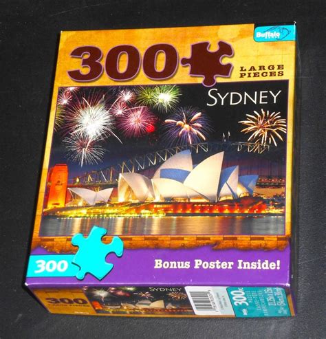 Sydney Opera House 300 Large Piece Jigsaw Puzzle Australia Buffalo