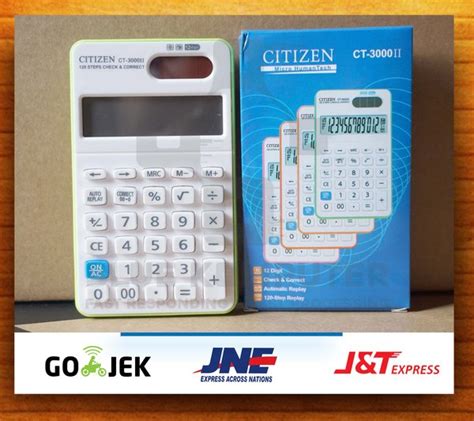 Jual Kalkulator Citizen Ct Calculator Alat Penghitung Angka Di