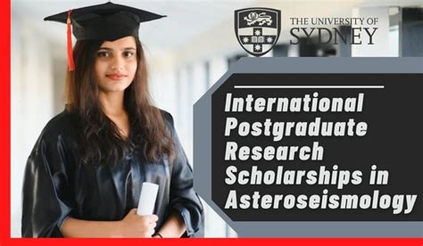 International Postgraduate Research Scholarships In Asteroseismology