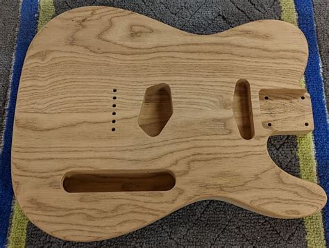 Swamp Ash Roasted Telecaster 2 Piece Body 4 04lbs Reverb