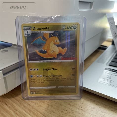 Dragonite 131195 Gamestop Exclusive Promo Silver Tempest Pokemon Holo