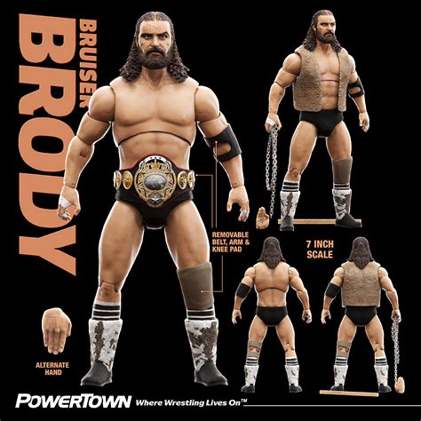 Bruiser Brody - Ultra Series 1 by PowerTown Wrestling – The Wrestling ...