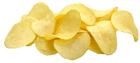 Potato Chips Crispy Salted Snack Food Clipart Png Png All