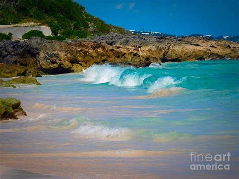 Elbow Beach Bermuda Photograph by Karen Fones