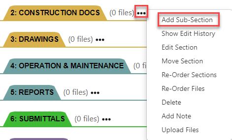 Creating Binder Sections And Subsections Ml Binders