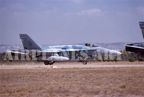 Original Kodachrome Slide Spanish Air Force F18 Hornet Air Force Ala 21 Army £12 83 Picclick Uk