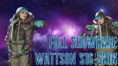 New Wattson S16 Anniversary Skin Full In Game Showcase Youtube