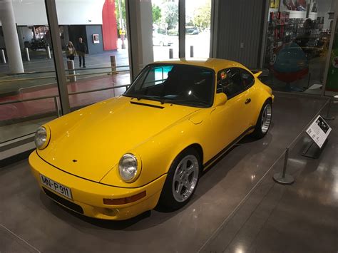 1989 Ruf Porsche CTR Yellowbird Lands at Petersen Auto Museum - TeamSpeed