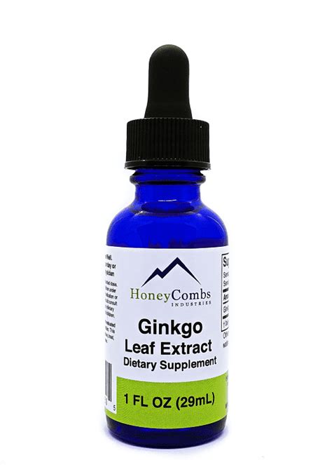 Ginkgo Biloba Leaf - Brain Circulation - Non-Alcoholic Liquid Herbs