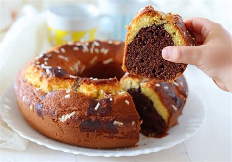 Ciambella Bicolore Vaniglia E Cacao La Tavola Di Gio