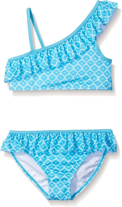 Crazy Juego de Bikini Niñas Acuario L Amazon mx Ropa Zapatos y Accesorios