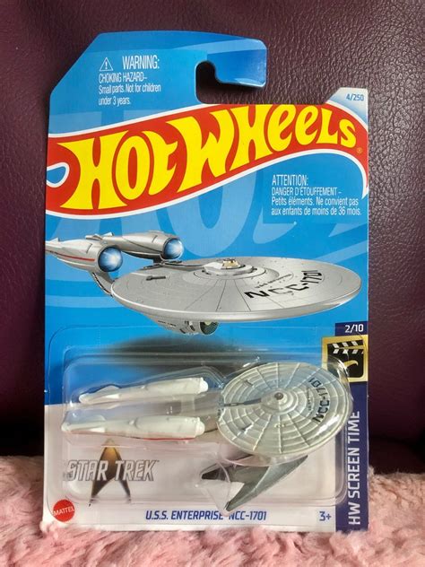 Hot Wheels Star Trek U S S Enterprise NCC 1701 Hobbies Toys Toys Games On Carousell