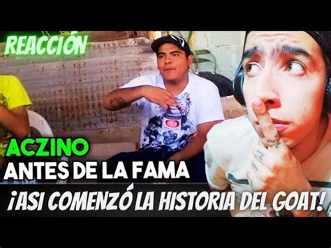 Esto Hacia Aczino Cuando No Era Tan Famoso Reacci N Asi