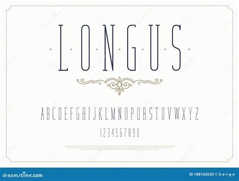 Minimal Condensed Alphabets Font Vector With Ligatures Typography Sans