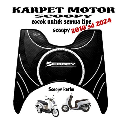 Jual Asly Karpet Motor Scoopy Sd Karpet Scoopy Pijakan Scoopy