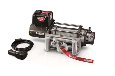 Warn Xd9000 Recovery Winch 12 Volt 9000 Lb 100 Ft Wire Rope Roller Fairlead Remote 28500