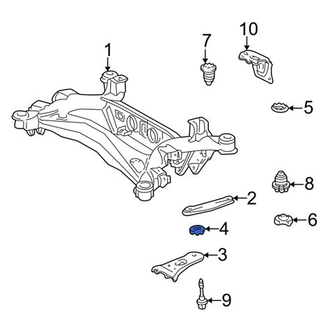 Lexus OE 5227830020 Rear Suspension Crossmember Stop