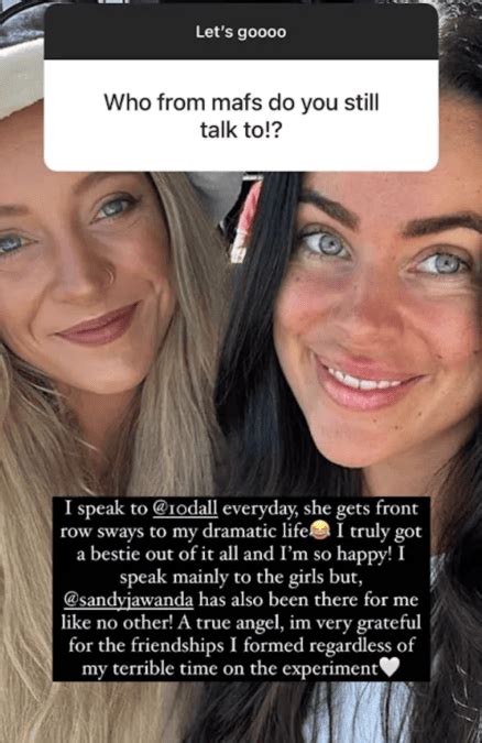 Mafs Bronte Reveals Juicy Tea About Harrison In Instagram Qanda