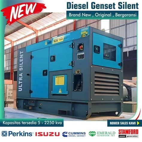 Jual Genset Kva Cummins Jual Genset Silent Shopee Indonesia