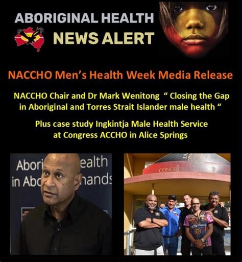 Naccho Menshealthweek Media Release Nacchochair And Dr Mark