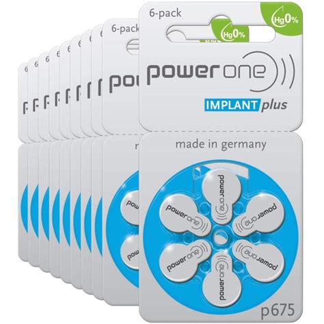 Piles Auditives P Power One Implant Plus Bestpiles