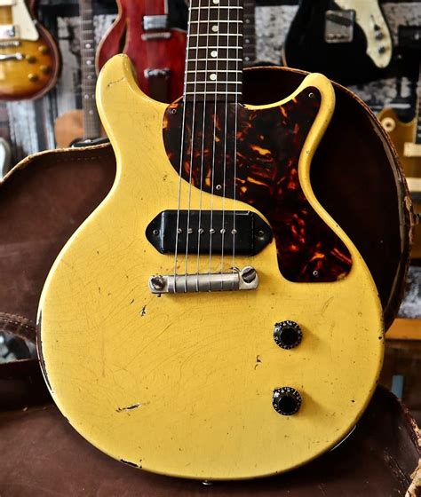 1959 Gibson Les Paul Junior Double Cutaway Tv Yellow Gibson Les