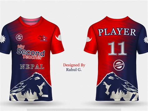 Nepal Cricket Team Jersey Design Concept by Rahul G. on Dribbble