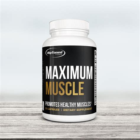 Building Muscles With Max Muscle Supplement 2024 Rip Toned