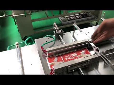 Manual Cellophane Overwrapping Machine Youtube