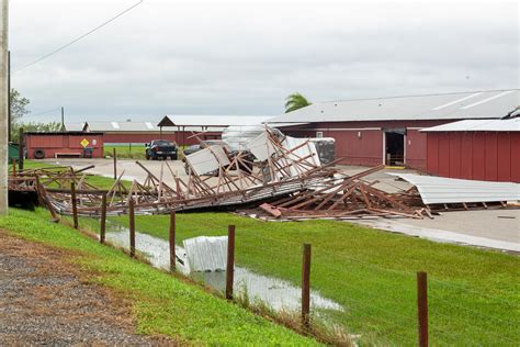 Okeechobee Residents Assess Damage Done By Hurricane Ian South