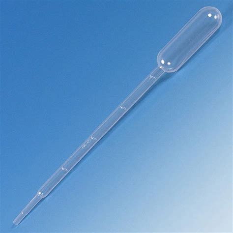 5ml Graduated Transfer Pipet 150mm Long Disposable Large Bulb Ldpe Pipet