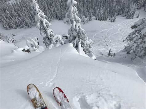 Mt hood skibowl serving up some nice shots today : skiing