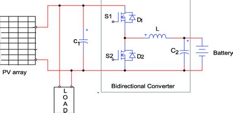 Circuit Diagram Of Bidirectional Converter Download Scientific Diagram