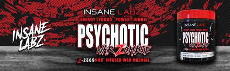 Insane Labz Psychotic War Zombie High Stimulant Pre Workout